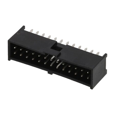 Molex Board Connector, 26 Contact(S), 2 Row(S), Male, Straight, 0.1 Inch Pitch, Solder Terminal, Locking,  901301126